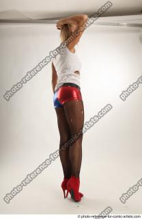 NIKOL STANDING POSE HAIRSTYLE